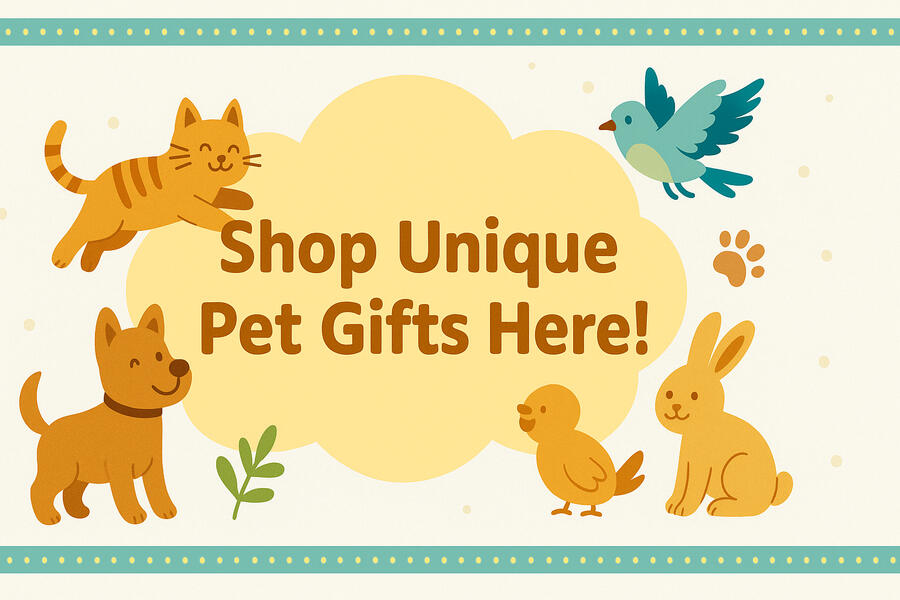 Shop unique gifts for your pet on Etsy